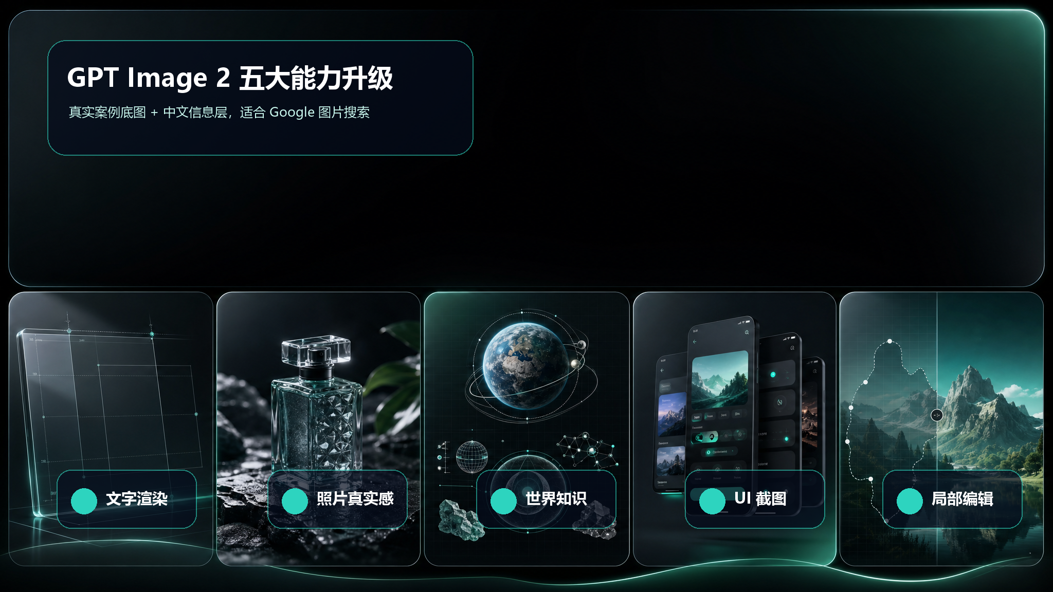 GPT Image 2 五大核心能力升级矩阵